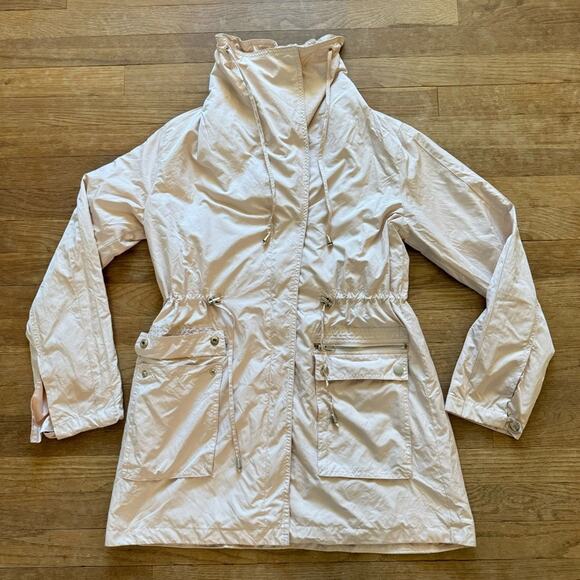 Miami light peach rain jacket size medium M
 b30 - Picture 1 of 6